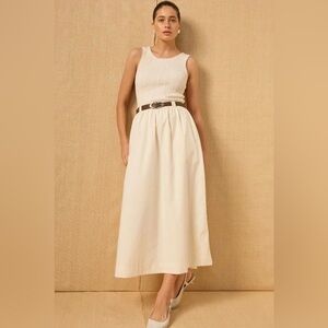 Mon Renn Elemental Knit Combo Dress